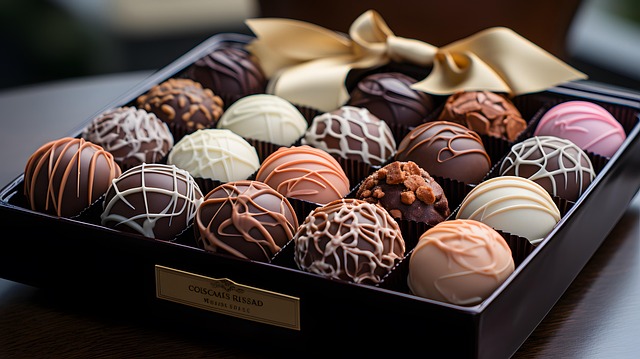 Free ai generated sweets chocolates illustration