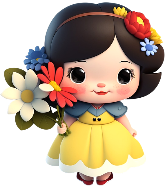 Ai Gerado, Princesa, Branca De Neve