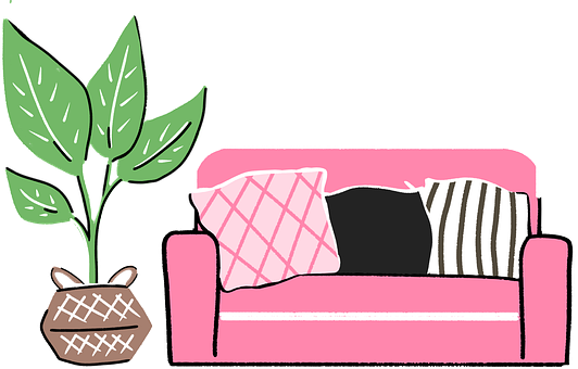 Sofa, Stube, Entspannung, Wohnung