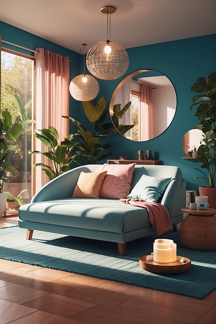 Free ai generated room hotel illustration