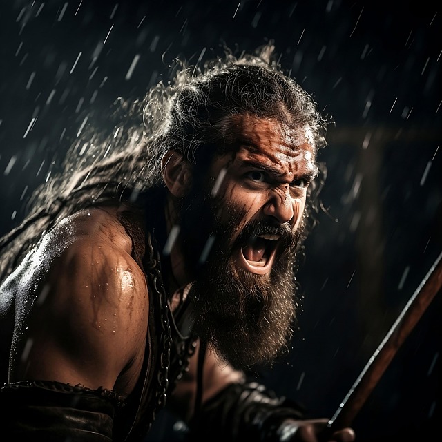 Download free HD stock image of Viking Warrior Free viking warrior norse illustration