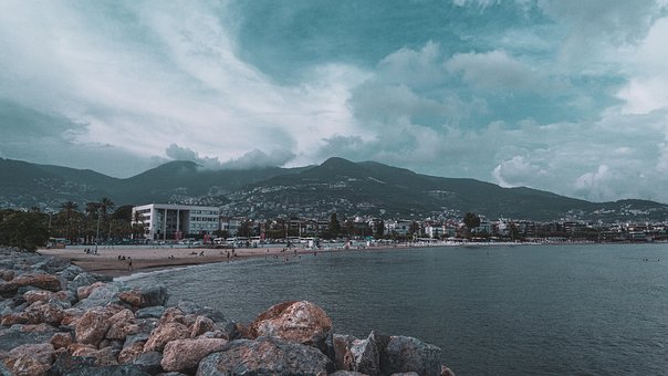 Free Above Clouds At The Beach photo and picture