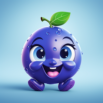 Ai Generiert, Blaubeere, Himbeere, Beere