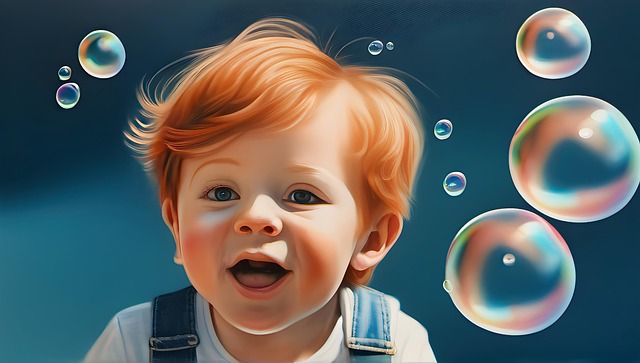 Free ai generated boy kid illustration