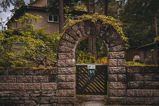 Free Stone Wall Moss photo and picture