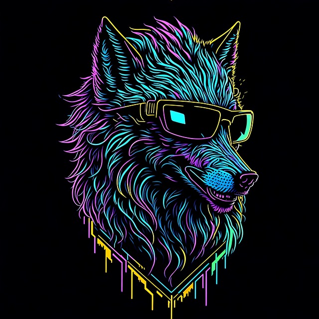 3+ Free Neon Wolf & Wolf Images - Pixabay