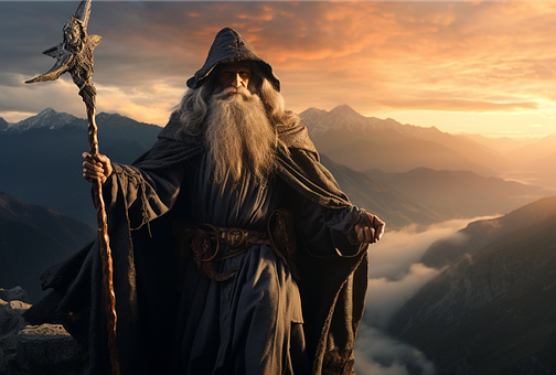 Free Ai Generated Wizard illustration and picture