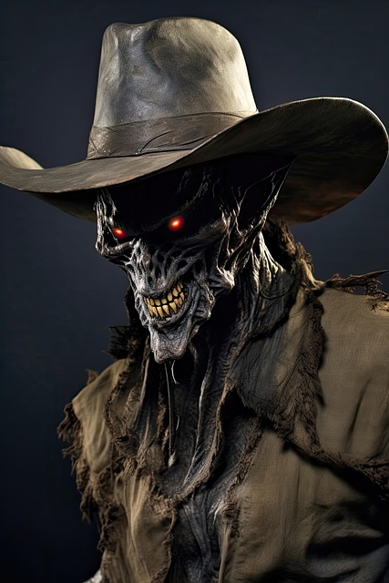 Free ai generated monster evil illustration