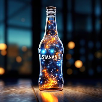 Free Ai Generated Bottle illustration and picture