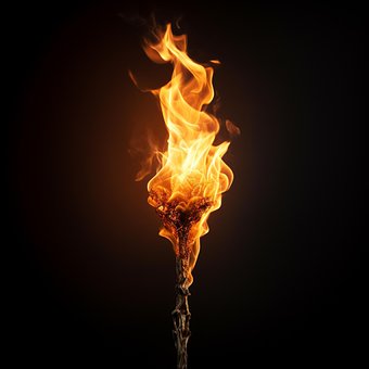 Free Torch Fire illustration and picture