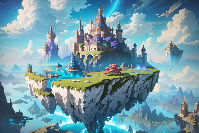 Free ai generated fairytale fantasy illustration