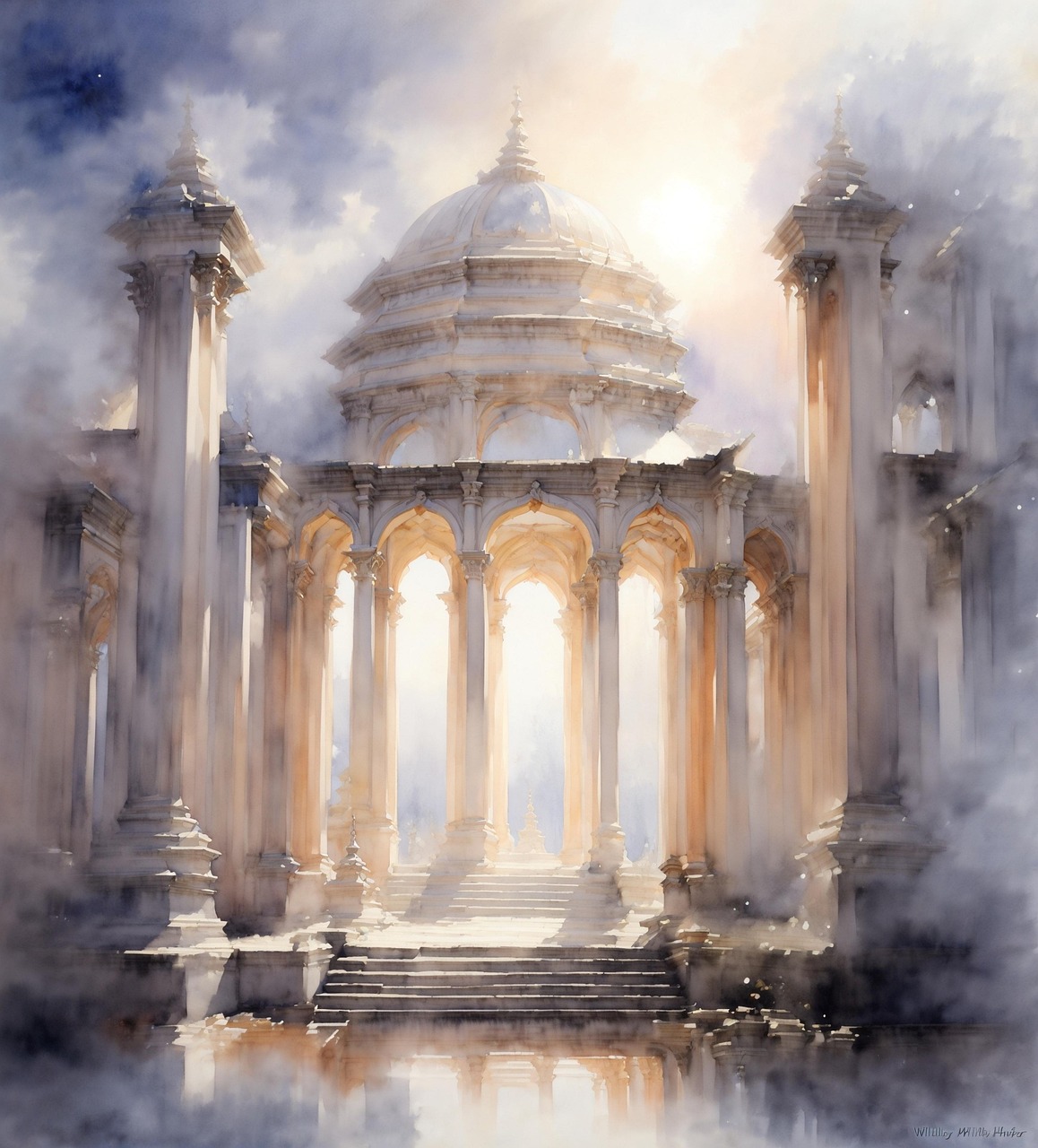 Download Pillars Arch Architecture Royalty-Free Stock Illustration