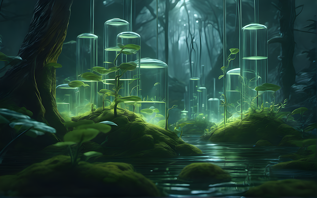Free mythical fantasy world illustration