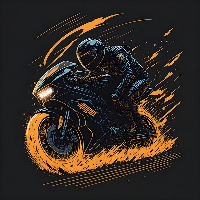 Ai Generiert, Motorrad, Rennrad