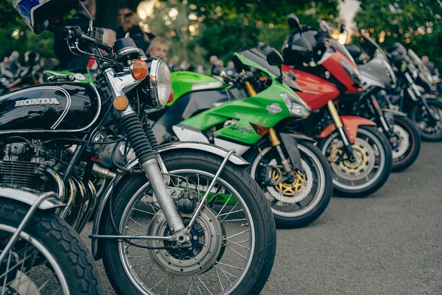 Motorrad, Fahrrad, Veranstaltung
