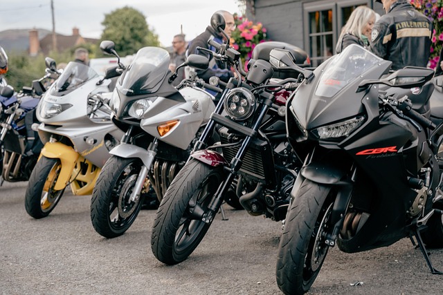 Motorrad, Fahrrad, Veranstaltung, Kamera