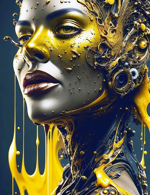 Free ai generated woman beauty illustration