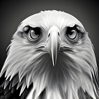 Free Eagle Portrait illustration and picture