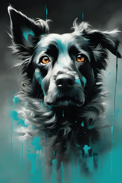 Free digital painting nature illustration
