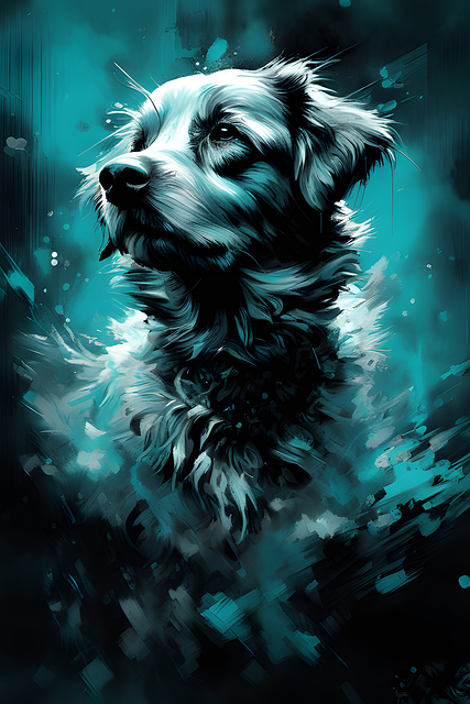 Free digital painting portrait illustration