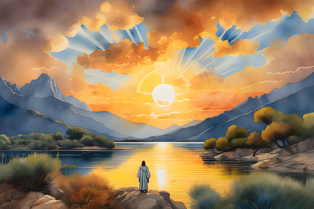 Free painting jesus artwork illustration