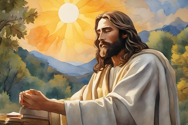 Free painting jesus artwork illustration