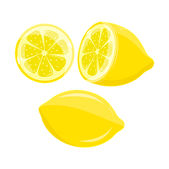 Zitrone, Obst, Zitrusfrüchte, Gelb