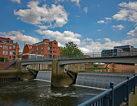 Bremen, Lille Veser, Trafikprop, Vand
