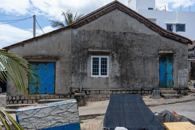 Vila De Pesca, Lar, Vietnã, Phun, Mar