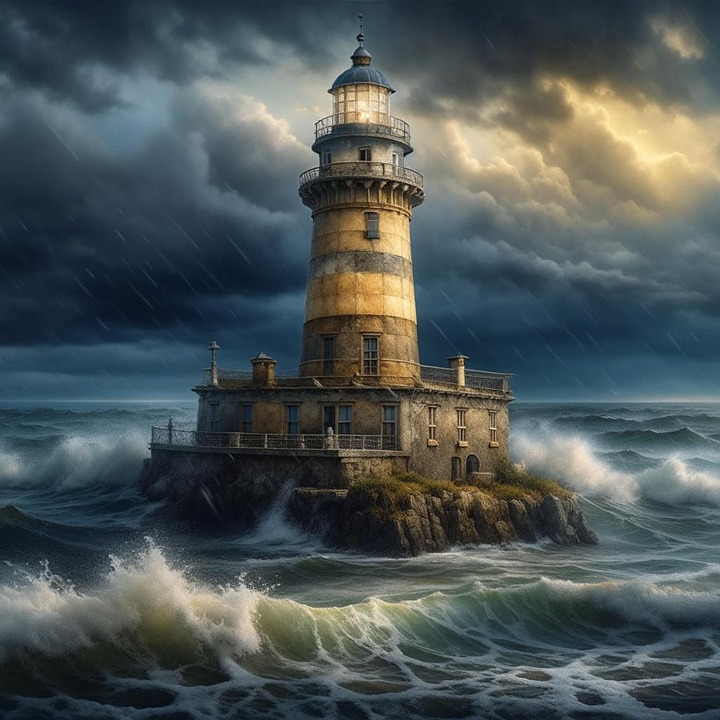 Download Lighthouse, Tower, Sea. Royalty-Free Stock Illustration Image ...