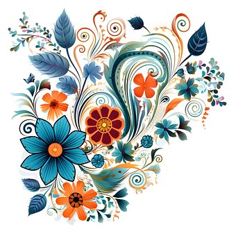 Blumen, Sammelalbum, Schmücken