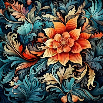 Blumen, Sammelalbum, Schmücken