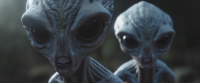 Free ai generated alien intelligence illustration
