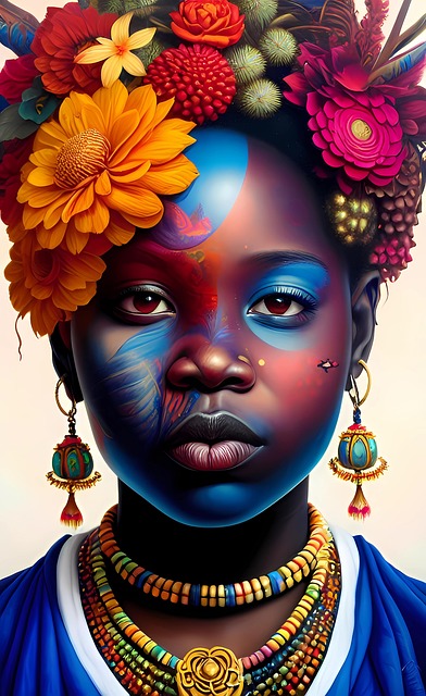 Free Ai Generated African illustration and picture