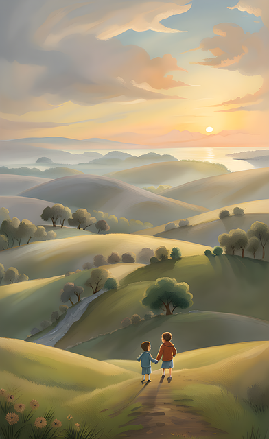 Free ai generated kids children illustration