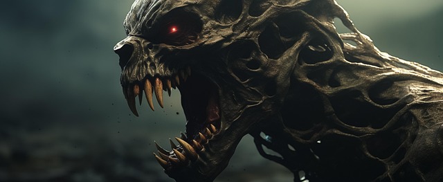 Free ai generated monster animal illustration