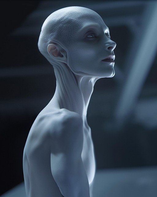 Free ai generated mutant biology illustration