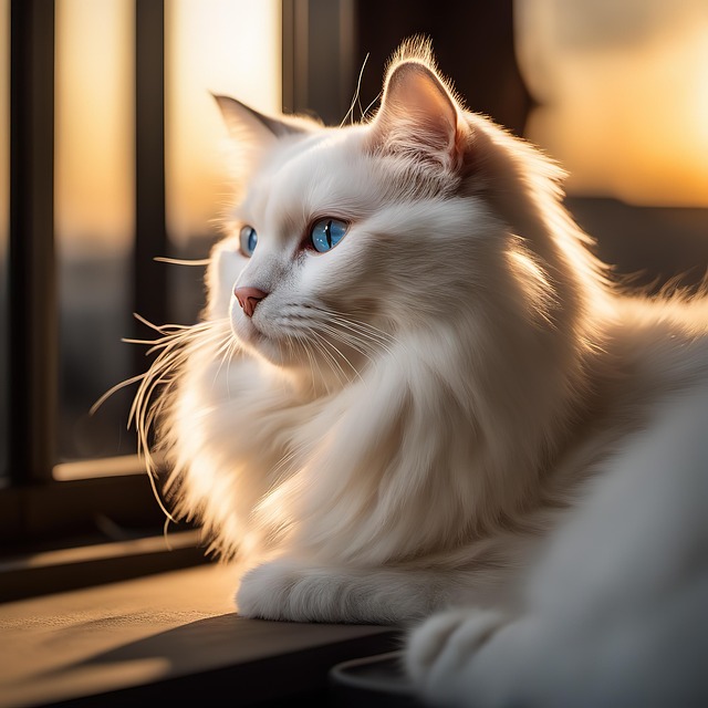 Free ai generated cat feline illustration