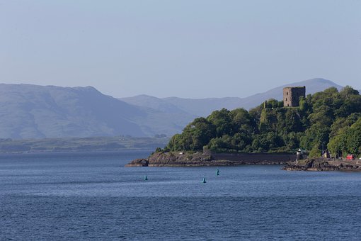 Scoţia, Golful Oban, Castelul Dunollie