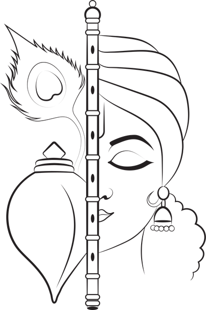 Herre, Krishna, Kunst