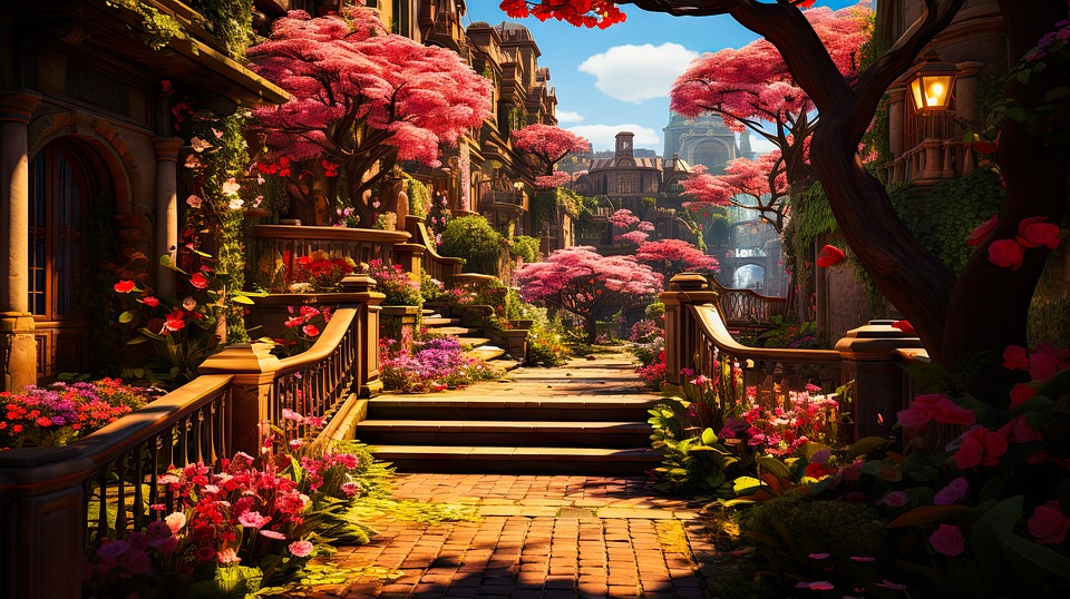 Ai产生的 花朵 小路 - Pixabay上的免费图片 - Pixabay
