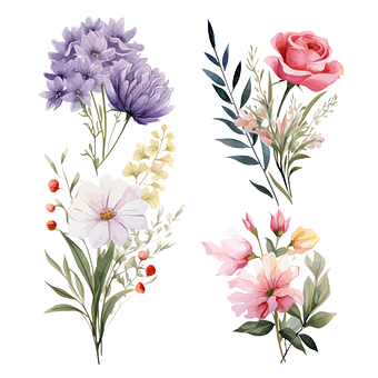 Free Flower Floral vector and picture