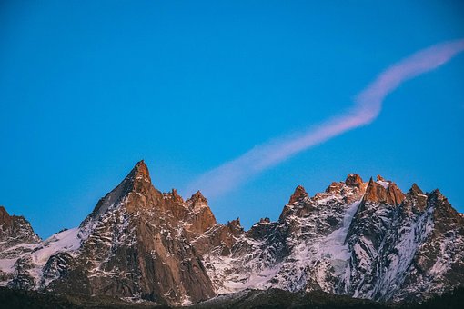 Chamonix, Natur, Bjerg, Frankrig