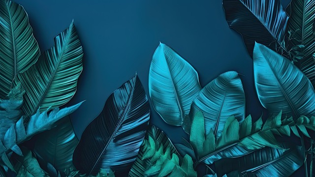 Free Tropical Blue illustration and picture