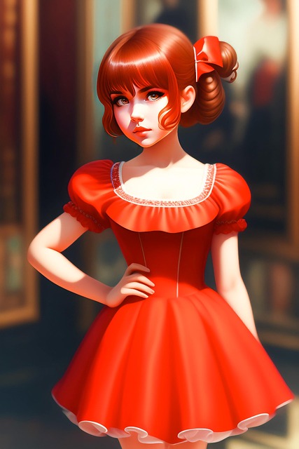 Free Ai Generated Girl illustration and picture
