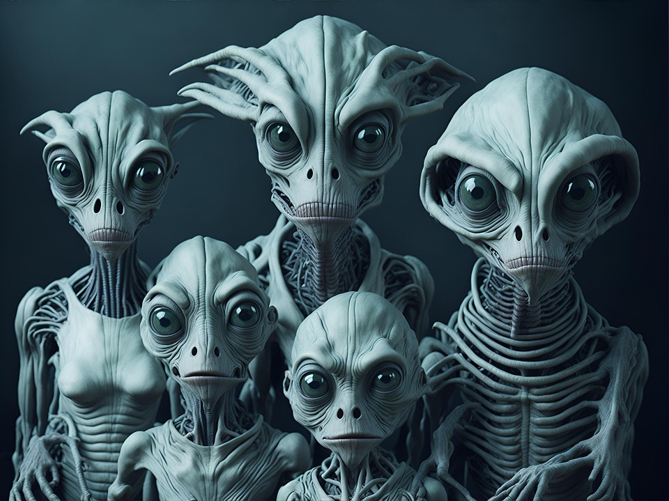 Download Ai Generated Family Aliens Royalty-Free Stock Illustration ...