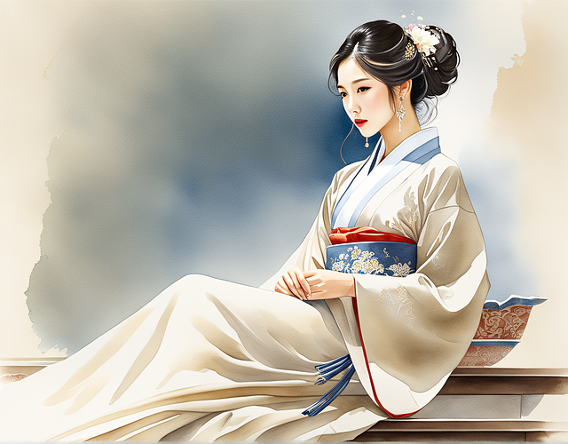 Free ai generated woman person illustration