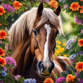 Free Horse Kaltblut illustration and picture