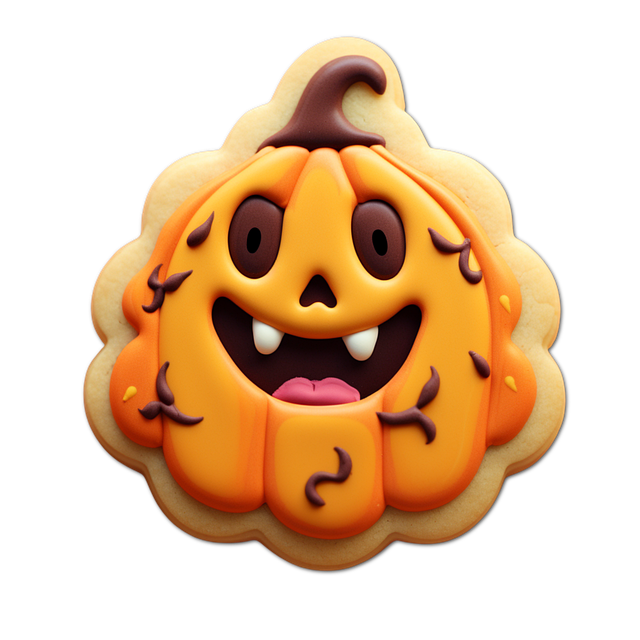 Free ai generated cookie biscuit illustration