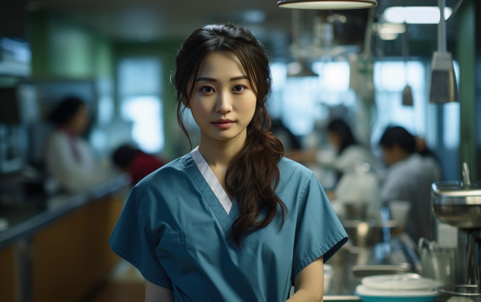 Download Ai Generated Nurse Hospital Royalty-Free Stock Illustration